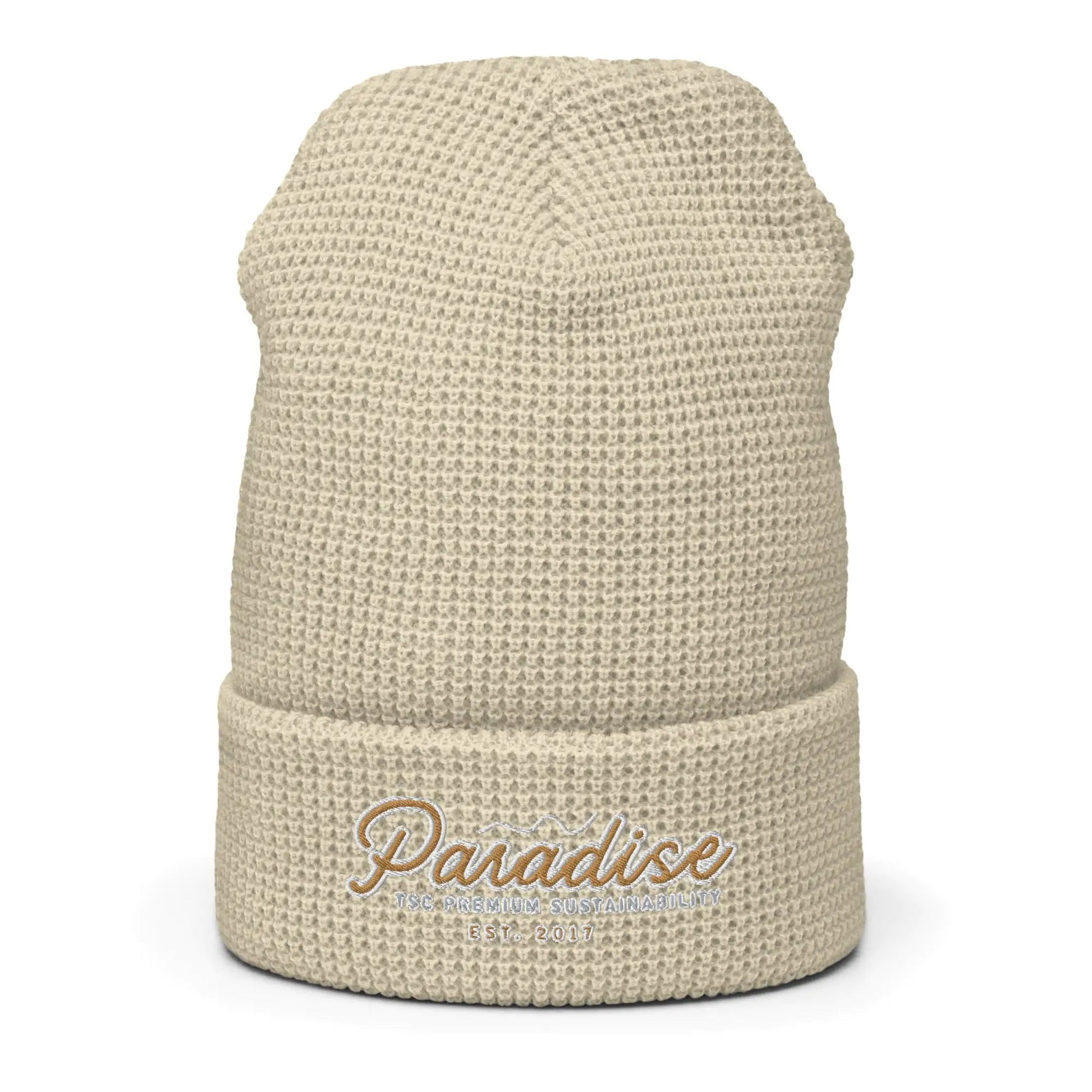 Premium Paradise Waffle Beanie WEM Support (www.WEM.support)