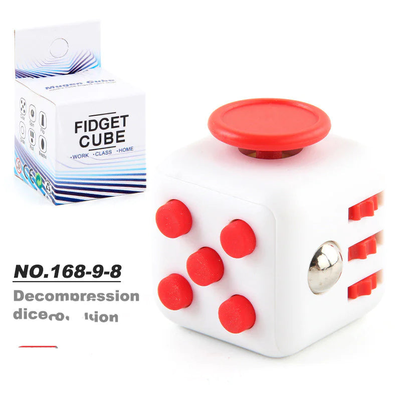 Cubo de Decompressão Fidget de 6 Lados