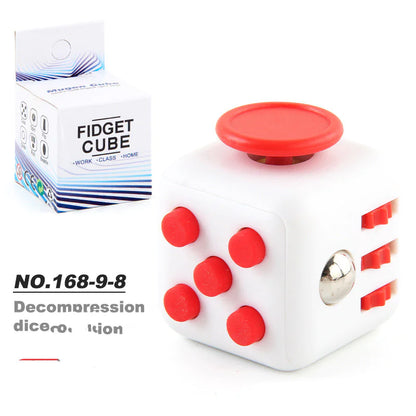 Cubo de Decompressão Fidget de 6 Lados