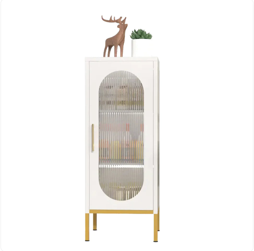 Fluted Glass Cabinet WEM Support (www.WEM.support)