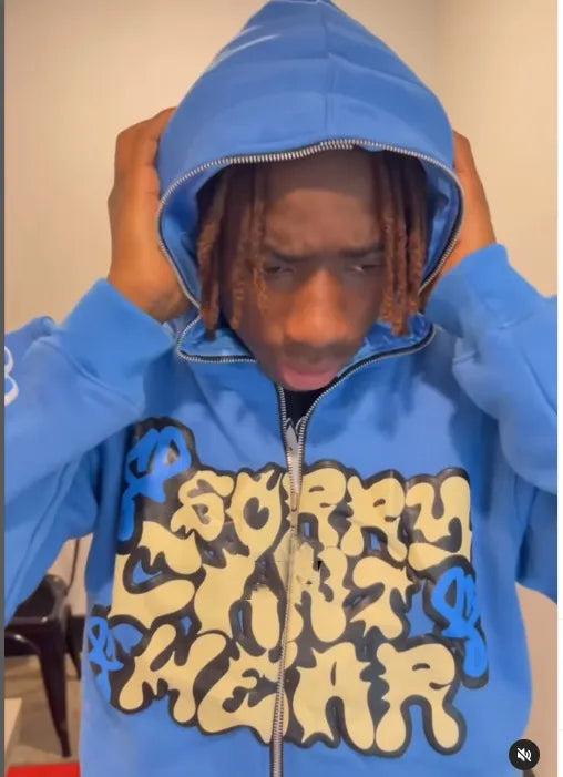 Goths Letter Unisex Hoodie WEM Support (www.WEM.support)