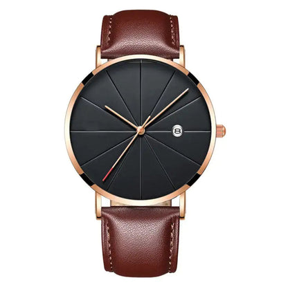 Simple calendar watch male creative waterproof quartz watch WEM Support (www.WEM.support)