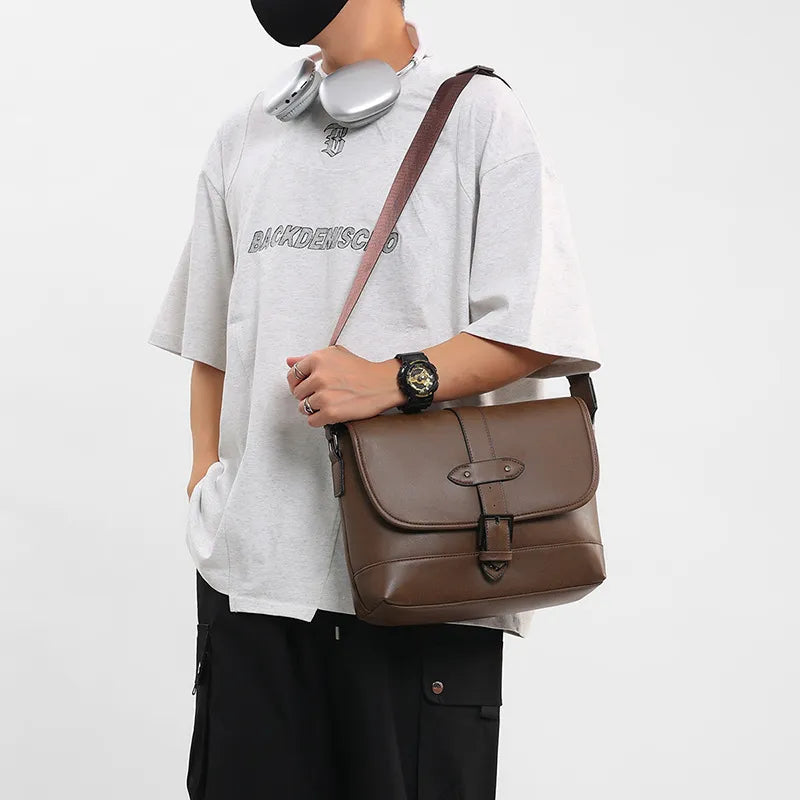Men's Fashion Large-capacity Crossbody Bag WEM Support (www.WEM.support)