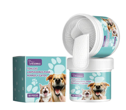 Cats and Dogs Clean Finger Muffs to Remove Tartar WEM Support (www.WEM.support)
