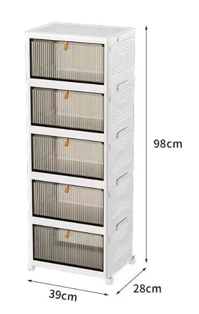 Foldable Snack Storage Cabinet