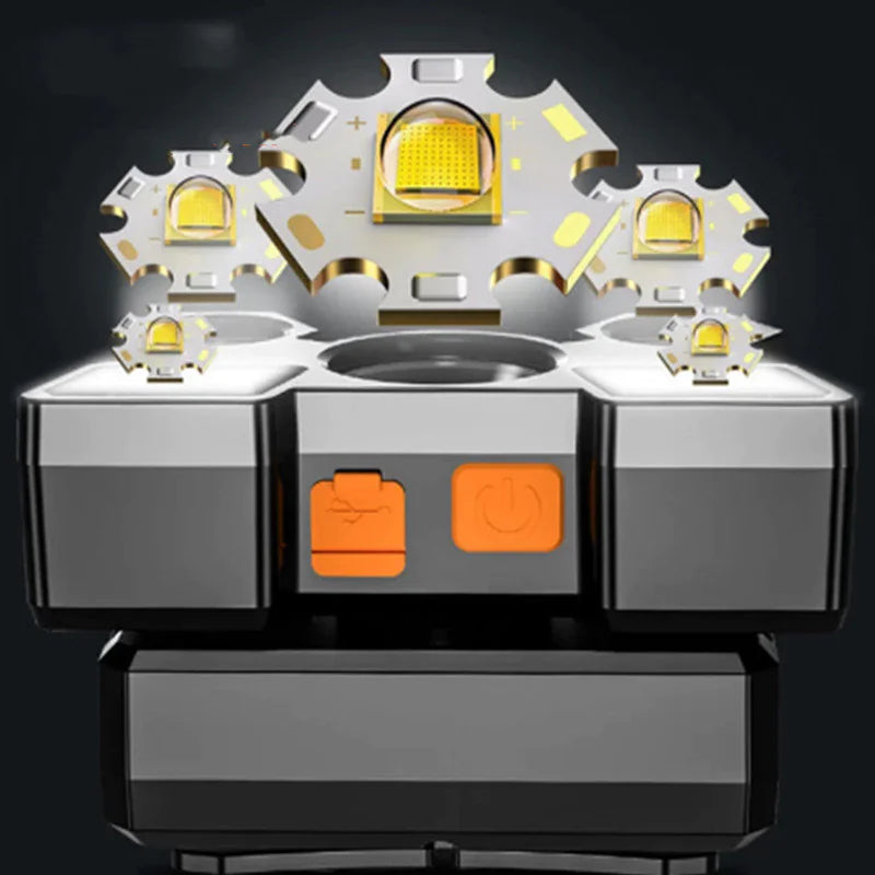 Aluminum LED Headlight WEM Support (www.WEM.support)