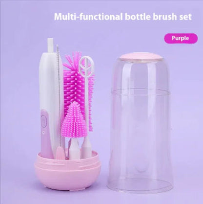 Electric Baby Bottle Brush & UV Sterilizer Set WEM Support (www.WEM.support)