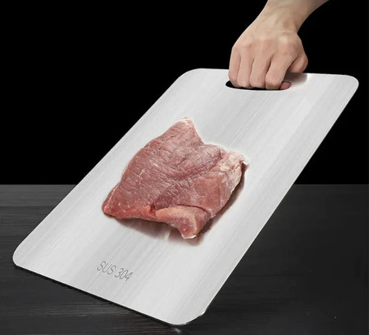 Stainless Steel Cutting Board WEM Support (www.WEM.support)