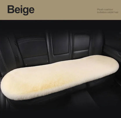 Car Seat Winter Plush Cushion WEM Support (www.WEM.support)