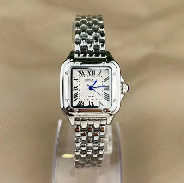 Steel Strip Roman Scale Watch WEM Support (www.WEM.support)