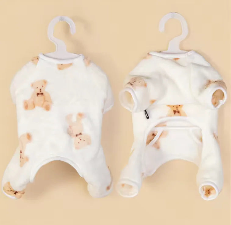Pet Plush Jumpsuit HejK.com