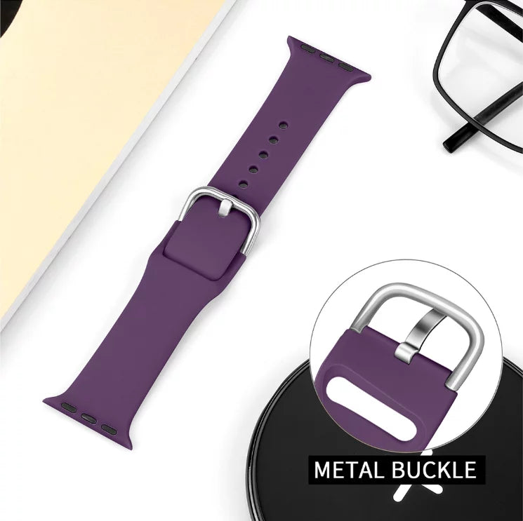 Silicone Bracelet For Apple Watch WEM Support (www.WEM.support)
