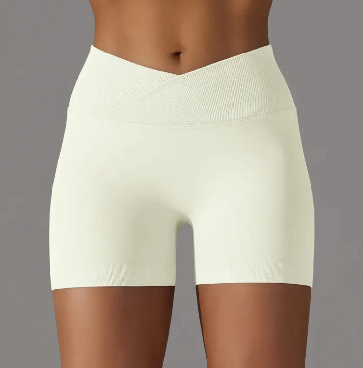 Women's Fashion Simple High Waist Shorts WEM Support (www.WEM.support)