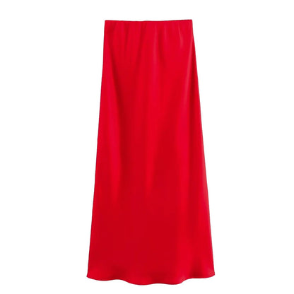 Women's Satin Skirt HejK.com