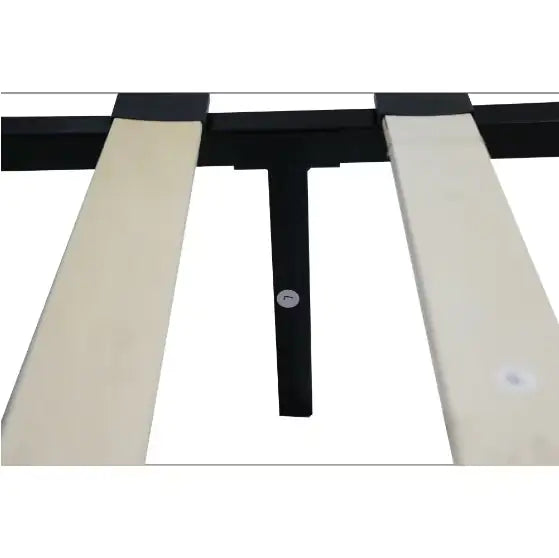 The Bed Frame With An Oversized Fabric Platform Is Easy To Assemble And Is Grey WEM Support (www.WEM.support)