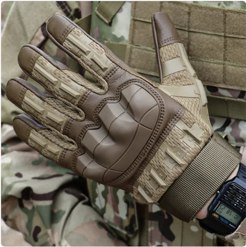 Outdoor Full Finger Anti-Skid Gloves with Touchscreen