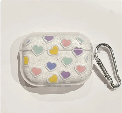 Sparkling Pink Love Headset Cover HejK.com