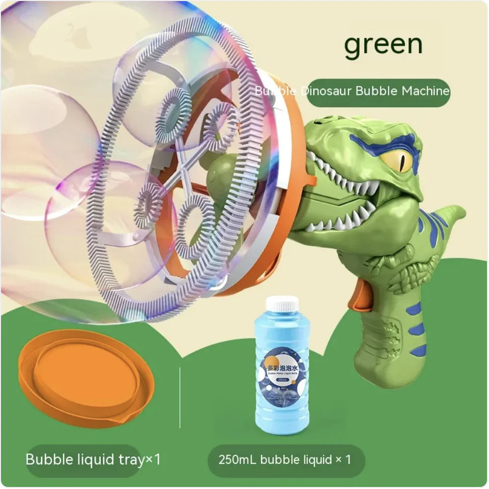 Handheld Dinosaur Bubble Blower Toy WEM Support (www.WEM.support)