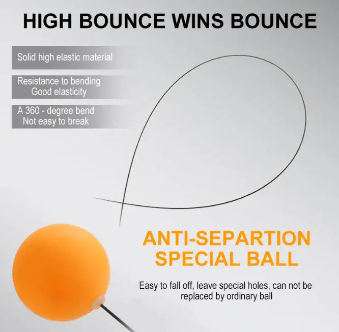 Table Tennis Ball Training Device WEM Support (www.WEM.support)