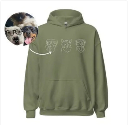 Embroidered Loose Fit Sportswear WEM Support (www.WEM.support)