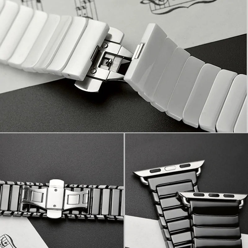 Ceramic Strap for Apple Watch WEM Support (www.WEM.support)