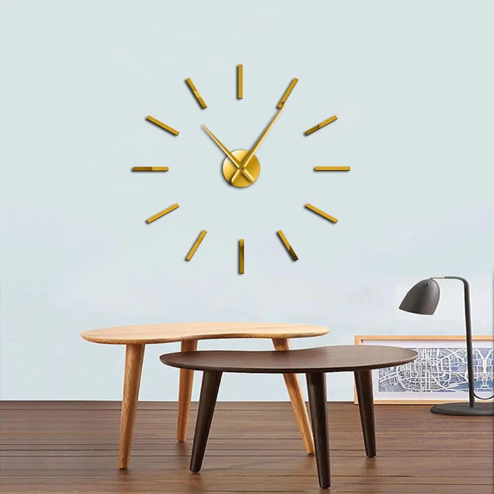 Minimalistic DIY Wall Clock WEM Support (www.WEM.support)