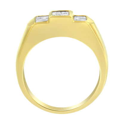 14KT Yellow Gold Diamond Ring (1 5/8 cttw, H-I Color, I1-I2 Clarity) WEM Support (www.WEM.support)