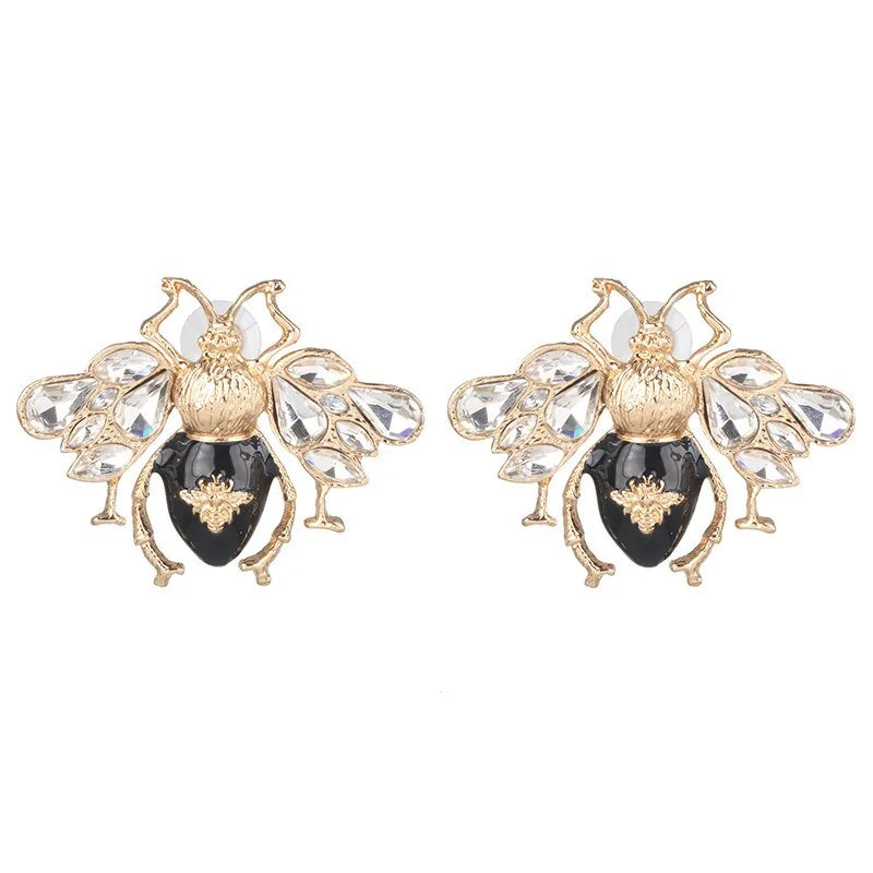 Bee Earrings WEM Support (www.WEM.support)