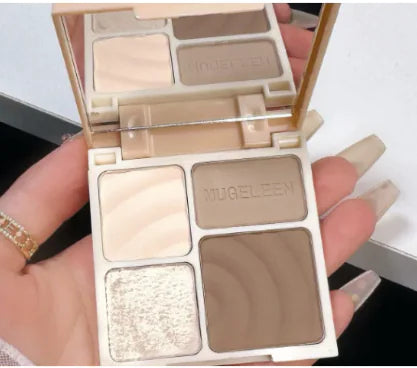 Highlight Contouring All-in-one Plate Matte Brighten Shadow Brighten Schoolgirl HejK.com