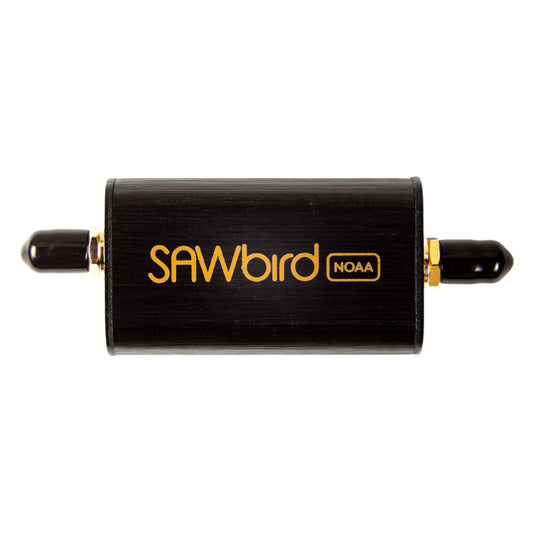 Nooelec SAWbird NOAA - Premium LNA and Saw Filter for Weather Satellite Applications. Ultra-Low Noise Amplifier Module to Capture NOAA (APT) & Meteor M2 Images. 137MHz Center Frequency 20dB Gain
