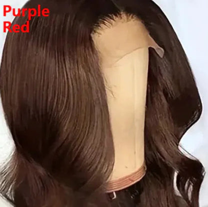Front Lace Dark Brown Big Wave Wig HejK.com Marketplace LLC