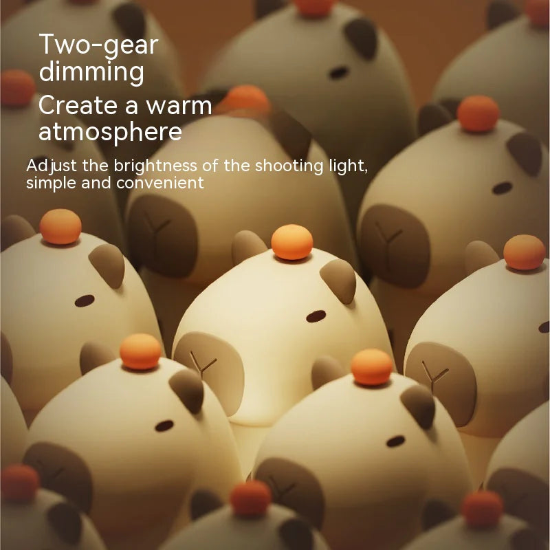 Rechargeable Silicone Night Lamp WEM Support (www.WEM.support)