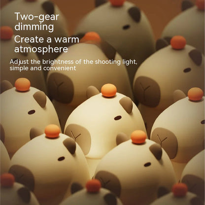 Rechargeable Silicone Night Lamp WEM Support (www.WEM.support)