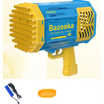 Automatic Soap Bubble Gun Rocket 69 Holes WEM Support (www.WEM.support)