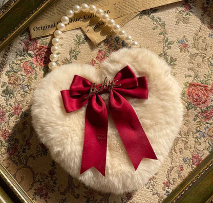 Heart Plush Hand Carrying Bag HejK.com
