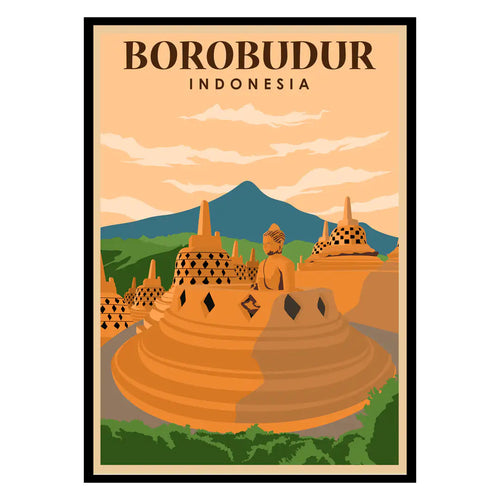 Borobudur Poster WEM Support (www.WEM.support)