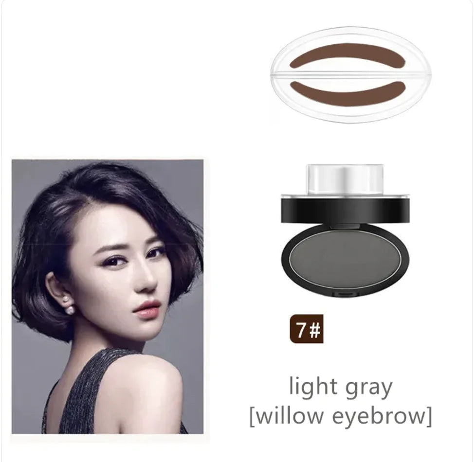 Waterproof Eyebrow Powder for Beginners - Sweat-resistant and Long-lasting WEM Support (www.WEM.support)