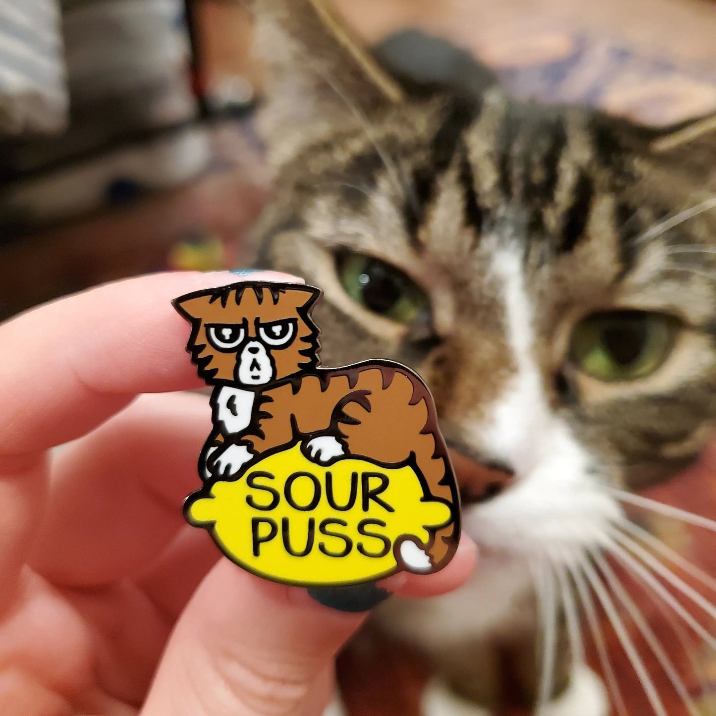 Sourpuss Pin WEM Support (www.WEM.support)