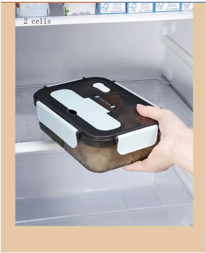 Microwaveable Plastic Bento Box WEM Support (www.WEM.support)