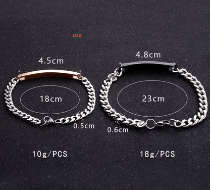 Trendy Lovely Couple Bracelets WEM Support (www.WEM.support)