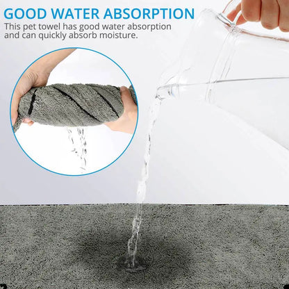 Super Absorbent Dog Bathrobe Towel HejK.com
