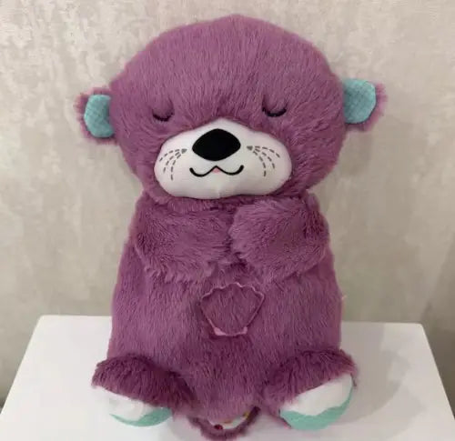 Urso de Pelúcia Companheiro de Sono para Bebês com Música e Luz WEM Support (www.WEM.support)