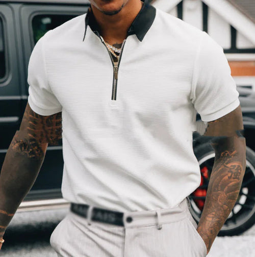 Polo Zipper Shirt HejK.com Marketplace LLC