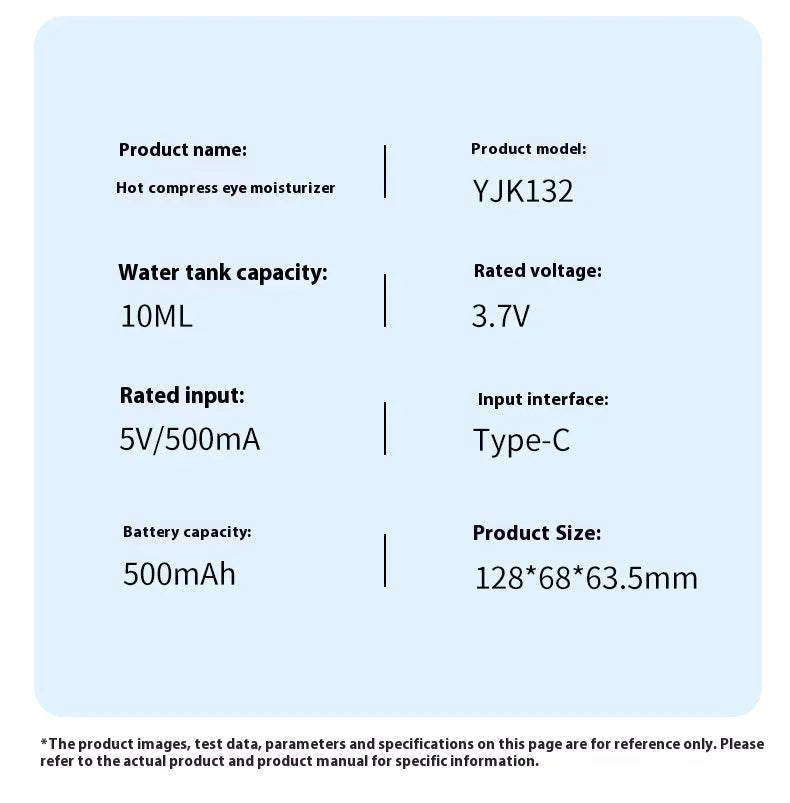 Portable Cold And Hot Compress Eye Atomization - HejK.com Marketplace LLC