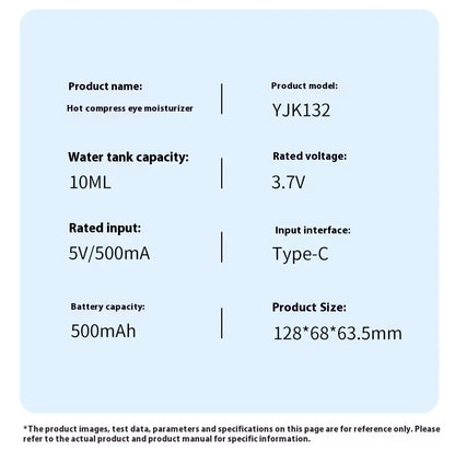 Portable Cold And Hot Compress Eye Atomization - HejK.com Marketplace LLC