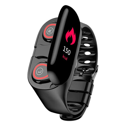 2-In-1 Smart Watch And Wireless Earbuds WEM Support (www.WEM.support)
