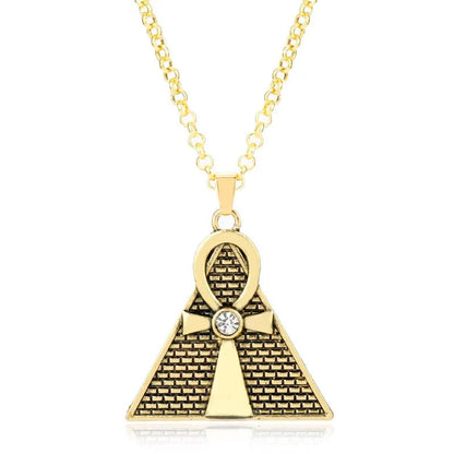Egypt Pyramid Pendant Necklaces WEM Support (www.WEM.support)