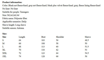 High Street Heavy Fleece-lined Thickened Hooded Sweatshirt WEM Support (www.WEM.support)