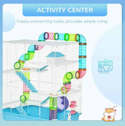 Hamster Cage w/Tube And Tunnel HejK.com