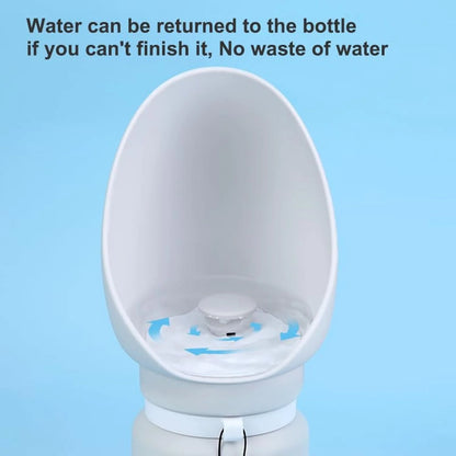 Portable Dog Water Bottle WEM Support (www.WEM.support)